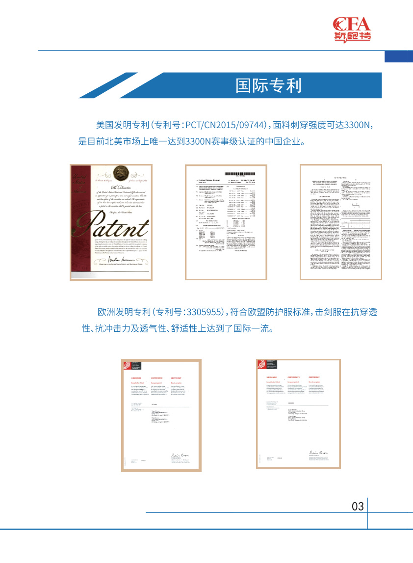 International patents